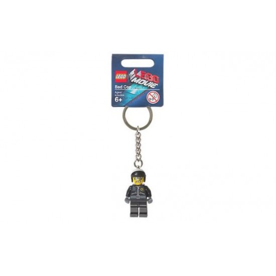 LEGO MOVIE Bad Cop Key Chain 2014